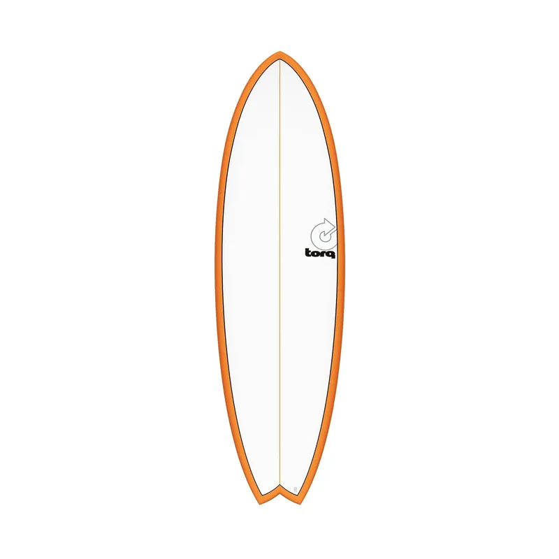 Surfboard TORQ TET MOD Fish Orange Rail Neuheit