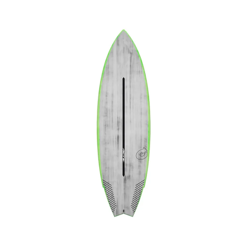 Surfboard TORQ ACT Prepreg Go-Kart GreenRail Fish Top-Angebot