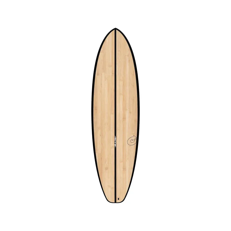 Preis Gesenkt Surfboard TORQ ACT Prepreg BigBoy23 Bamboo Mid-Lenght Performance