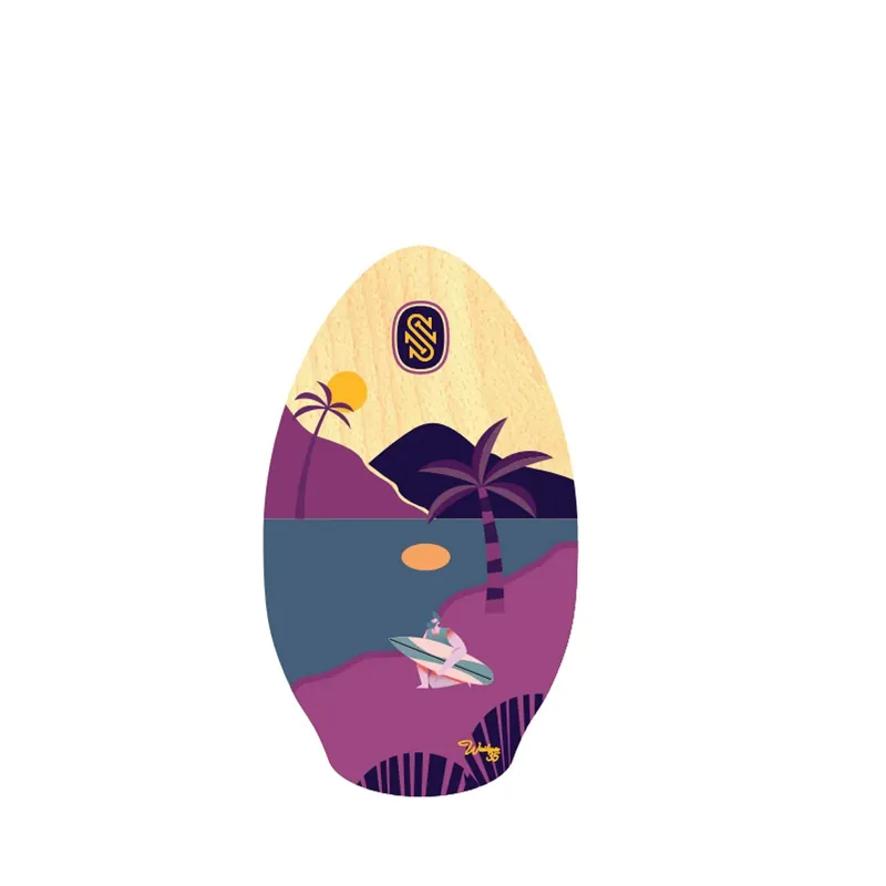 Skimboard SkimOne Wailua 90 x 51 Purple Geprüft