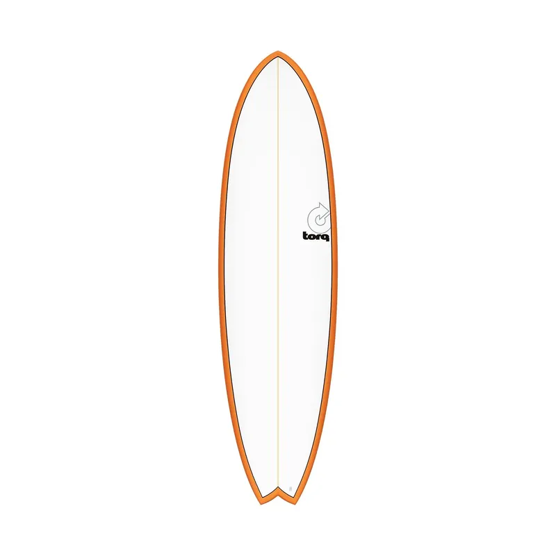 Surfboard TORQ TET MOD Fish 7.2 x 22 1/2 53 Orange Neue Ware