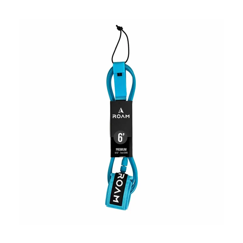 ROAM Surfboard Leash Premium Türkis Abverkauf