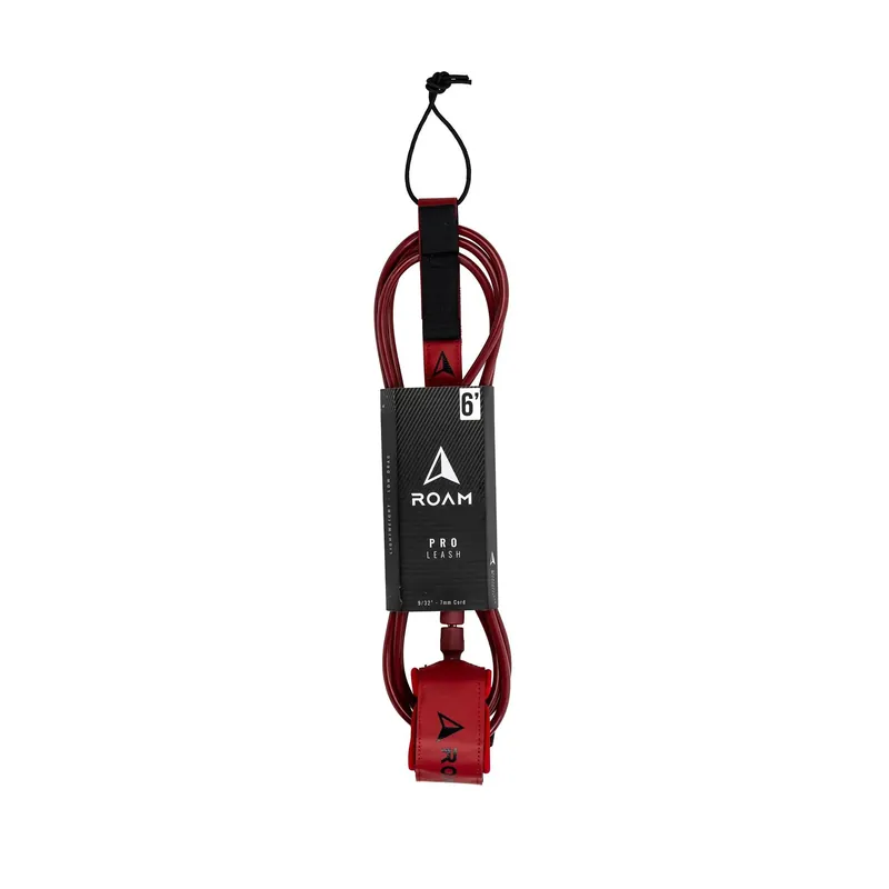 Neu Im Sortiment ROAM Surfboard Leash PRO Rot