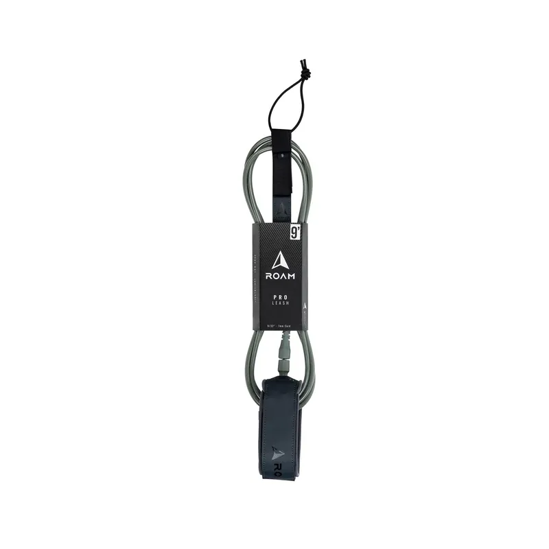 Angebot ROAM Surfboard Leash PRO 9.0 Gray