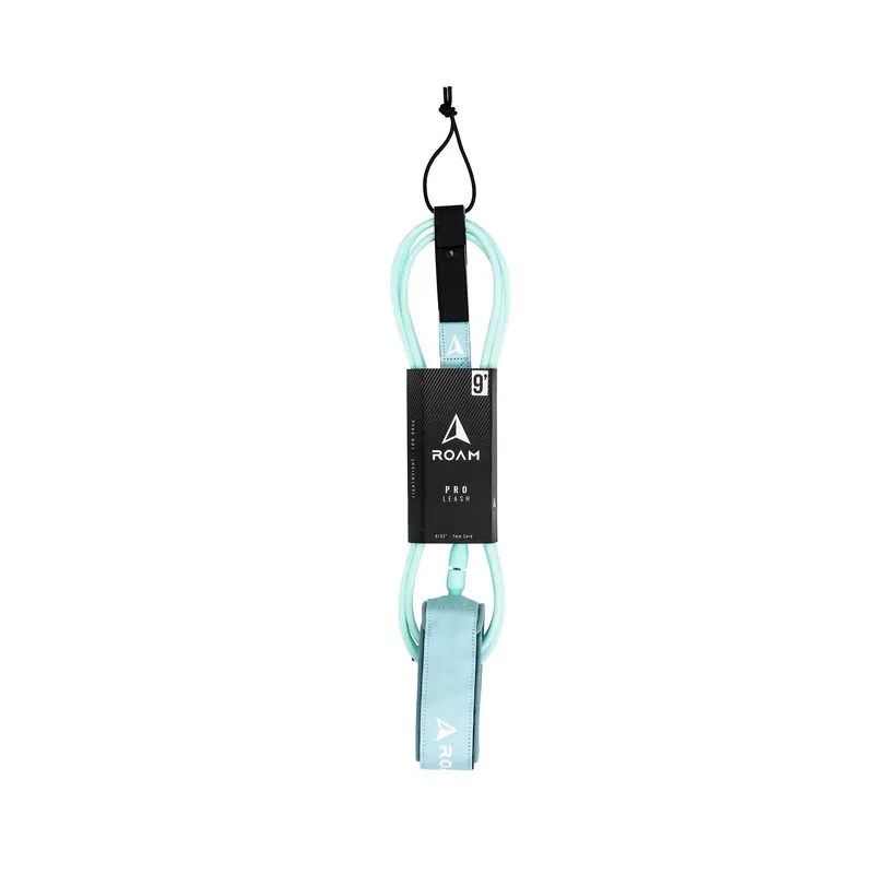 ROAM Surfboard Leash PRO 9.0 Turquoise Markenware