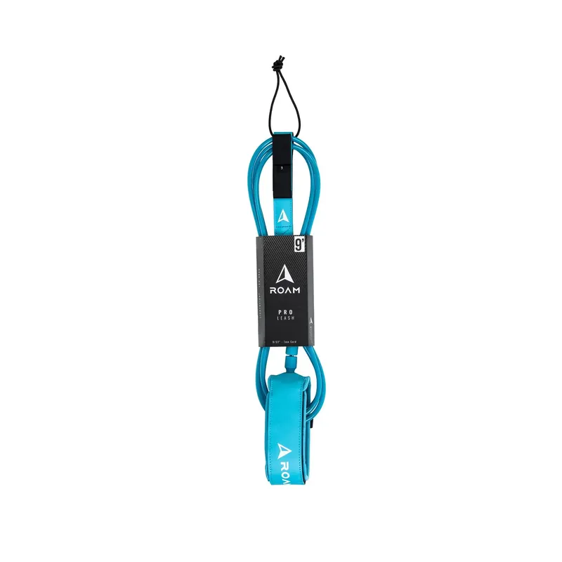 ROAM Surfboard Leash PRO 9.0 Turquoise Meistverkauft