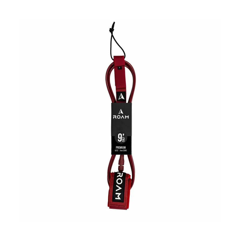 Sofort Bestellen ROAM Surfboard Leash Premium 9.0 Red