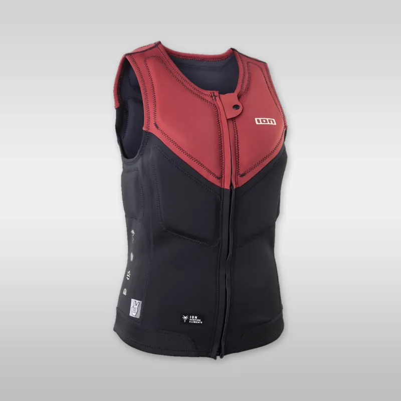 Sonderaktion ION Ivy Vest Front Zip Women Impact Vest - Wind Lounge