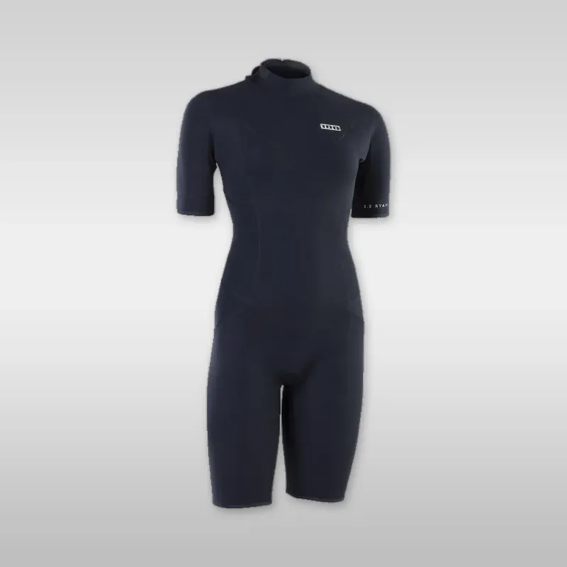 Heißes Angebot ION Static 2/2 Shorty SS Back Zip women Neoprenanzug - Wind Lounge