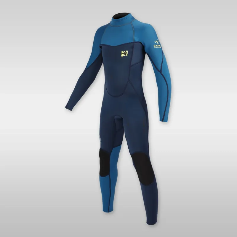 Super-Preis Soöruz Fly+ Navy 4/3mm Back-Zip Wetsuit for Kids - Wind Lounge