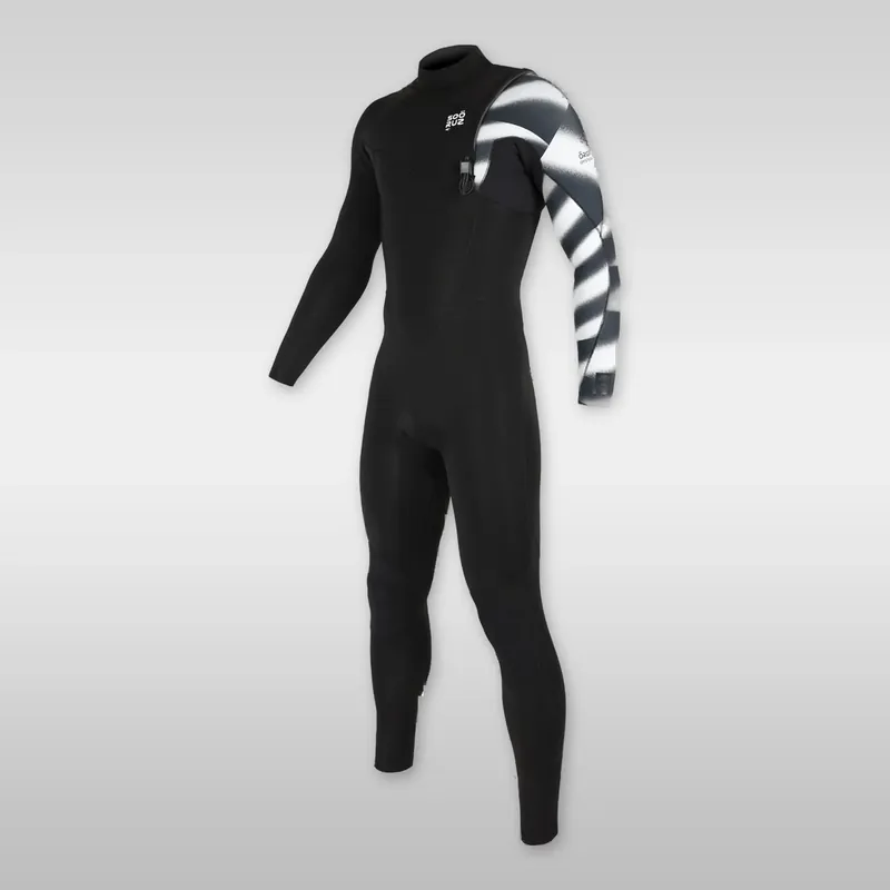 Soöruz Fighter Black 4/3mm Zipless Wetsuit for Men - Wind Lounge Jetzt Bestellen