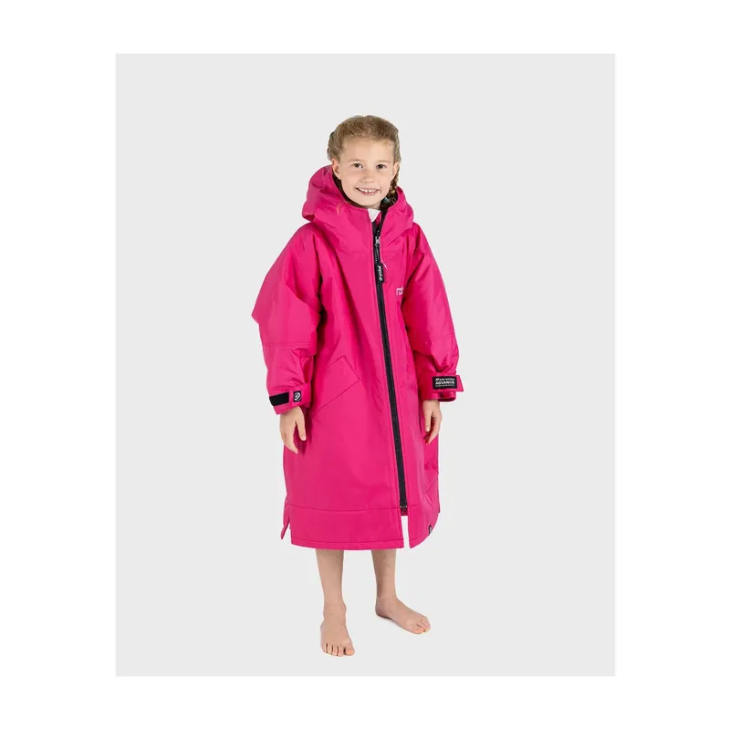 Billig DRYROBE Advance Long Sleeve KIDS Pink Gray 10-13 Pink Grau
